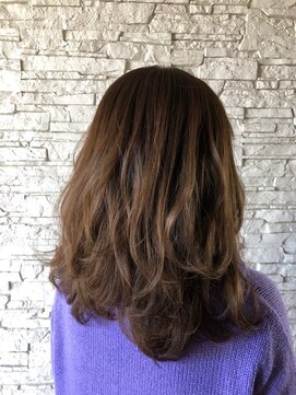 ブランシェ神領店 黄味消し☆ラベンダーベージュアッシュ☆《高橋》