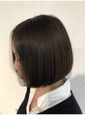 ワンレンナチュラルボブ