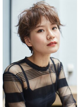 ピークアブー アヴェダ ギンザシックス(PEEK-A-BOO AVEDA GINZASIX) 【PEEK-A-BOO】柴田皓平  首元スッキリ エアリーショート