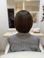 ユニティ 戸塚店&nbsp;ツヤツヤボブ【戸塚/白髪ぼかし/髪質改善/カラー/縮毛矯正】