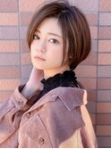 《Agu hair》透明感◎大人かわいいショート