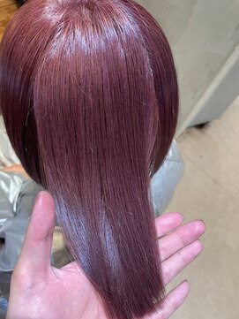 ヴィーヴォ 天六店(VIVO) 【VIVO】池田晃久 髪質改善 ベイビーピンクバイオレット ツヤ髪