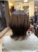 美シルエットにウルフカットを修正！【池袋/ウルフカット】