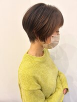 スプリング ウシワカマル(SPRING@ushiwakamaru)&nbsp;簡単スタイリング◎丸み×くびれショートカット