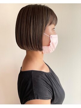 ツイギー 宮西店(TWiGGY) ミニボブに柔らかカラー