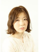 ドゥセリエ 新宿本店(de cellier) 切りっぱなし×外ハネ