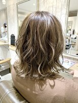 ヘアーデザイン ベルタ(Hair Design BELTA) ボブパーマ×立体ハイライト