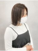 外ハネボブ20代30代40代ヘア 小顔 大阪ボブ 梅田