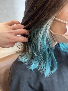 パパドゥ 安曇野店 インナーブルー