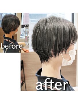 アッシュ 清瀬店(Ash) クール系マッシュショート