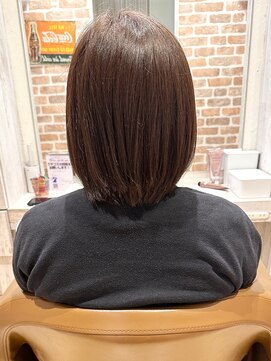 コーエン(cowen) 大人かわいい☆まとまりやすいボブスタイル/インナーカラー