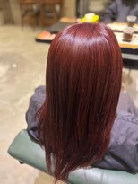 ソーホーヘアーアンドボタニカル 大橋店(SOHO hair & botanical) ブラウンレッド/30代40代/大橋