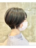 ショート/ショートボブ/岡山/県庁前/表町