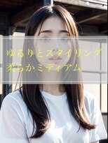 ロータス ヘアデザイン 船橋店(Lotus Hair Design)&nbsp;☆　ゆるりとスタイリング。柔らかミディアム　☆