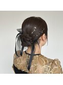 韓国カチモリヘアアレンジ(ヘアセット/ヘアアレンジ)