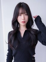 イルハバナ 渋谷(ill HAVANA)&nbsp;レイヤーカットくびれレイヤー韓国ヘア透明感カラー艶髪