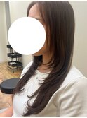 動きと軽さ◎ロングハイレイヤースタイル◎