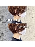 ダメージレスカラー　×　カット　