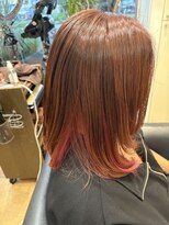 リシェールグリーン 越谷花田店(RICHAIR GREEN)&nbsp;前髪/アンブレラカラー/こなれミディ/イメチェン/ウェーブパーマ