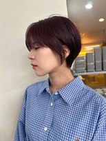 カルテ(QUARTE) マニッシュショート ボルドー