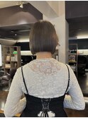 グレージュボブ