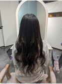 王道韓国ロングヘアーで返信