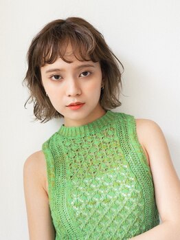 ビーヴス 府中店(BEVES)の写真/髪に優しい薬剤にこだわり、低価格なのに、しっかり髪質改善◎お得にあなたの理想の色味へ・・・♪