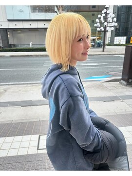 コレットヘアー ザモリオカ(Colette HAIR the MORIOKA) 抜きっぱなしブロンドカラー♪
