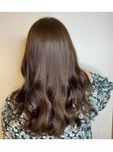 髪質改善＊ロングレイヤーグレーベージュ＊美髪【Zina船橋】