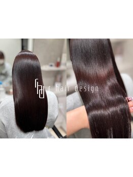 これからの髪のことも考えてダメージレスな施術をご提供◎柔らかいまま、まるで悩みしらずの髪に。