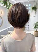 うすめ前髪/くびれショート/小顔/海老名/20代30代40代