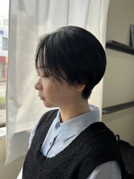 チル(Chill) chill/ハンサムショート×ブルーブラック