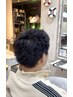 【小又指名限定】仕事終わりでもOK！メンズカット＋炭酸ミニスパor眉カット