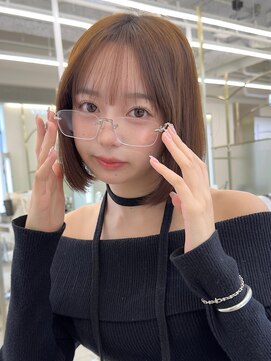 コア 表参道(COA) ボブ／レイヤーカット／グレージュカラー／表参道