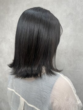 ルノン フィージュ(LUNON fieju) イメチェンヘアスタイルホワイトブロンド外ハネボブ美髪のススメ