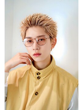 オーシャントーキョーウエスト 心斎橋 (OCEAN TOKYO WEST) 刈り上げスパイキーショートハイトーン