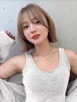 ソヨン 栄2号店(SOYON)&nbsp;長め前髪×ナチュラルボブ