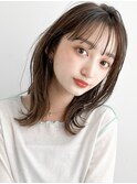 似合わせカット20代30代40代◎サイドバングナチュラルカール