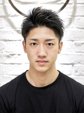 ヘアーアンドグルーミング ヨシザワインク(HAIR&GROOMING YOSHIZAWA Inc.) メンズバーバー好印象アップバングショート理容室眉毛カット