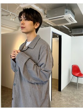 ツールズ 立川(TooLs) 刈り上げセンターパート/フェザーパーマ/立川美容室/国立美容室