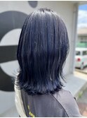 艶々☆ネイビーブルー