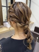 ソルエテラ(sol ea terra)&nbsp;もこもこ編みおろしアレンジ