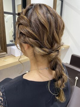 ソルエテラ(sol ea terra) もこもこ編みおろしアレンジ