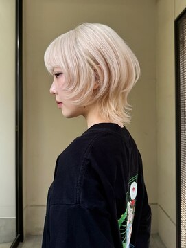 ゴートゥデイ 福岡大名Bellus店(GO TODAY) ショートウルフ/ウルフカット/ハッシュカット/ショートヘア