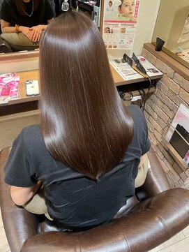 ヘアメイク シュシュ(Hair make chou chou) 髪質改善/髪質改善トリートメント/艶髪/髪質改善ストレート