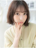 ■グレーベージュくびれヘア外ハネボブ307-2上尾20代30代40代