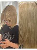 シー ヘアデザイン(see hair design)&nbsp;ブロンドベージュ