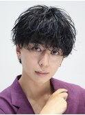 シャドウマッシュショートセンターパート