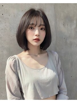 グロウ 北千住(grow) 丸みボブスタイル【grow北千住】