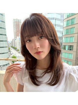 フローラバイシエスタ 池袋(Flora by siesta) 20代/30代/美髪レイヤー/顔まわり/髪質改善/ミディアムレイヤー